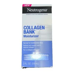Neutrogena Collagen Bank Moisturizer 2 fl. oz | Bakuchiol, Glow & Plump Skin NEW